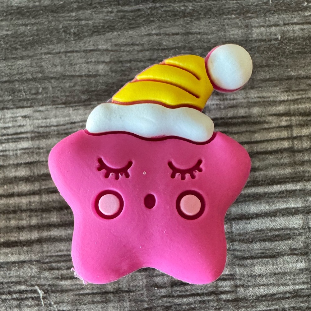 Chibi Sleepy Star CROCS Jibbitz Shoe Charm 5/$20